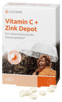 Livsane Vitamin C + Cink Depo, 60 tableta