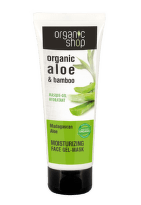 Organic Shop Moisturizing Face Gel Mask Madagaskar Aloe 75ml