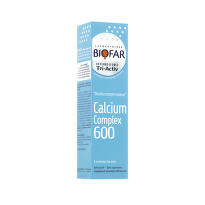 Biofar Kalcijum kompleks 600 mg 15 šumećih tableta