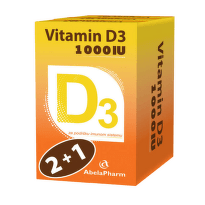 Vitamin D3 1000 IU 2+1 Abela