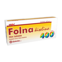 Folna kiselina 400 mcg 30 tableta