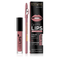 Eveline OH My Lips Liquid Matt Lipstik&Lip Liner 07