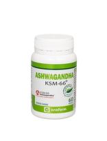 Ashwagandha KSM-66, 60 kapsula
