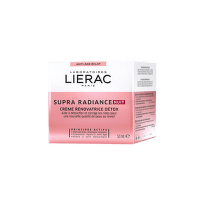 Lierac Supra Radiance - Noćna krema za regeneraciju i detoksikaciju kože, 50 ml