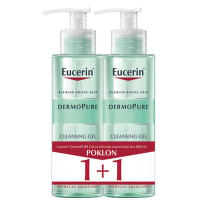 Eucerin DermoPure gel za čišćenje 400 ml, 1+1 GRATIS