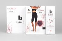 FIR Lady B set 2 dela - šorts i krema, crna L/XL