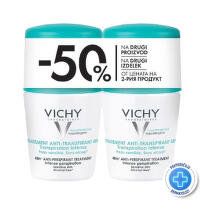 Vichy Déodorant Roll-on za regulaciju znojenja 48h, 50 ml DUO