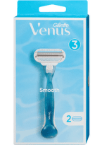 Gillette Venus Smooth Ženski brijač + 2 dopune za brijač