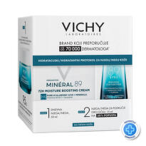 Vichy Mineral 89 Lagana krema, 50ml + Serum za područje oko očiju, 15 ml PROMO