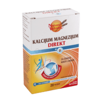 Natural Wealth Kalcijum magnezijum direkt + D 20 kesica