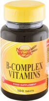 Natural Wealth B complex vitamini 100 tableta