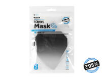 Zaštitna maska KN95 crna, 5 komada