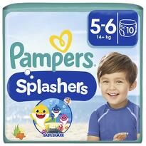 Pampers Splashers pelene za kupanje, CP 5 Junior, 10 komada