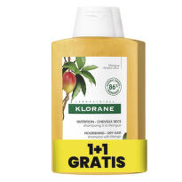 Klorane Mango Šampon, 200 ml 1+1 GRATIS